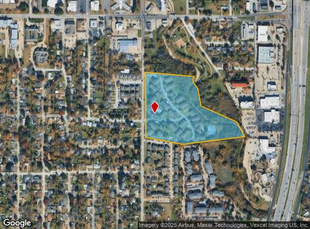 3830 Booth Calloway Rd, Richland Hills, TX Parcel Map