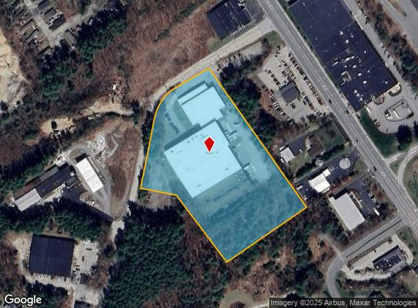  4 Webb Dr, Merrimack, NH Parcel Map