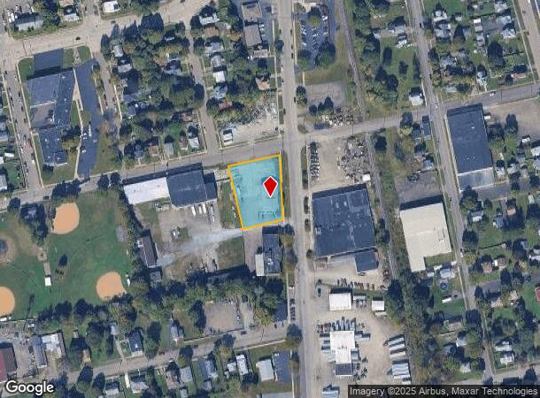 169 Prescott Ave, Elmira, NY Parcel Map