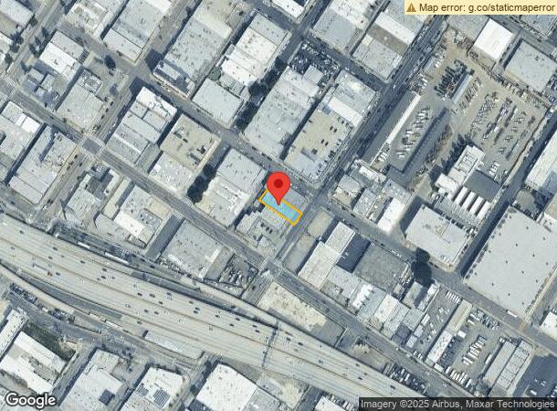  1507 Maple Ave, Los Angeles, CA Parcel Map