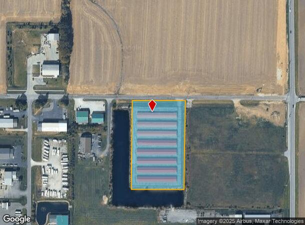 409 E Two Cent Rd, Bargersville, IN Parcel Map