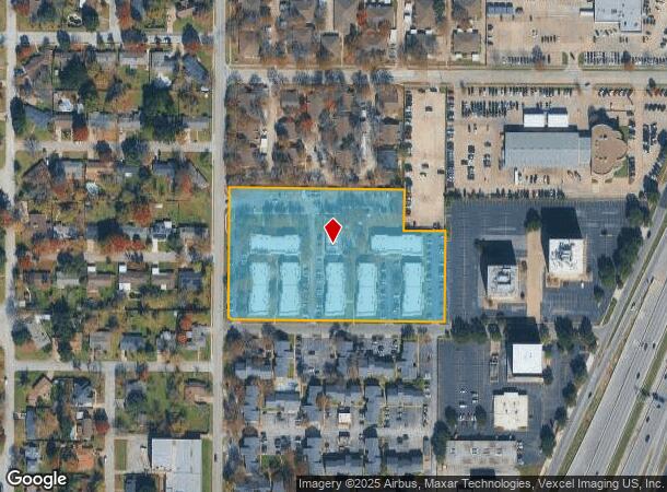  300 N Booth Calloway Rd, Hurst, TX Parcel Map