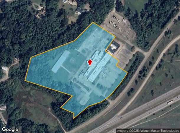  1111 N Frontage Rd, Vicksburg, MS Parcel Map