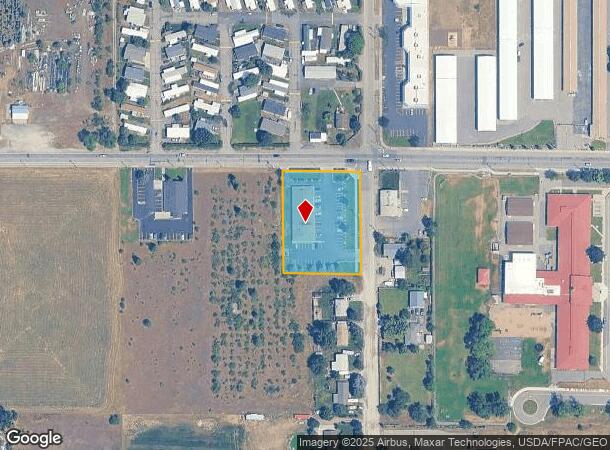  4707 N Harvard Rd, Otis Orchards, WA Parcel Map
