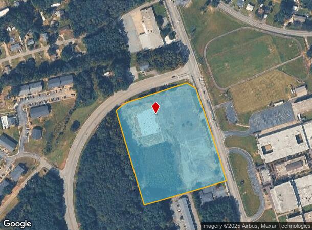  875 Pearman Dairy Rd, Anderson, SC Parcel Map