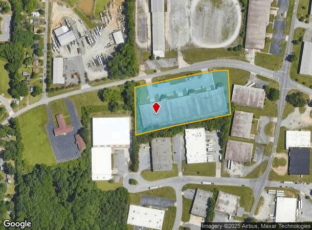  924 E Springfield Rd, High Point, NC Parcel Map