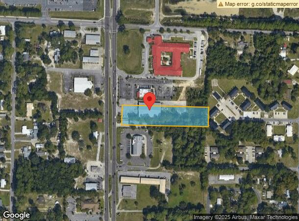  544 N Tyndall Pkwy, Panama City, FL Parcel Map