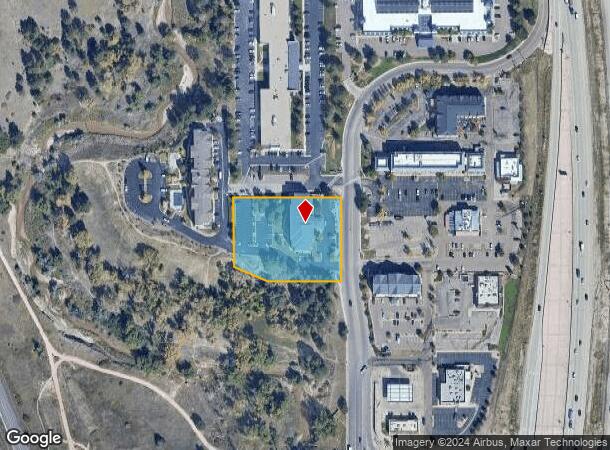  7110 Commerce Center Dr, Colorado Springs, CO Parcel Map