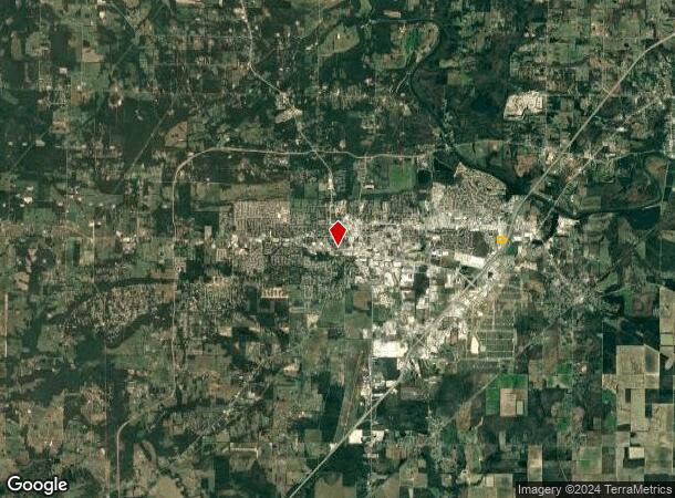  101 N Poplar St, Searcy, AR Parcel Map