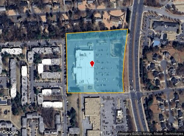 13600 Laurel Bowie Rd, Laurel, MD Parcel Map