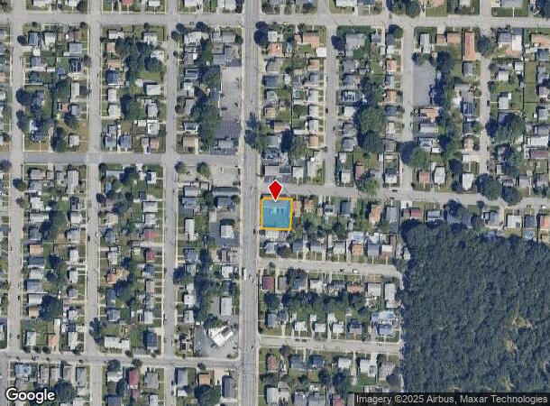  541 Newport Ave, Pawtucket, RI Parcel Map