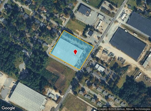 1410 S Brightleaf Blvd, Smithfield, NC Parcel Map