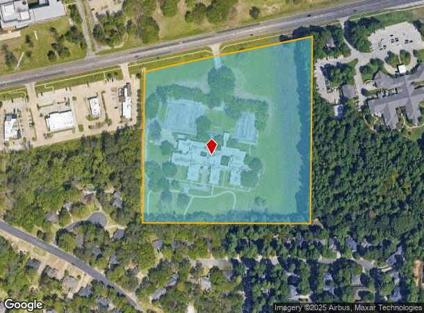 4101 University Blvd, Tyler, TX Parcel Map