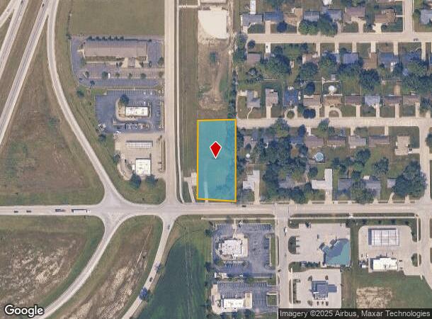  671 W Division St, Manteno, IL Parcel Map