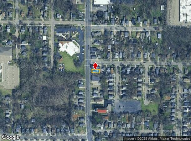  1805 S Burdick St, Kalamazoo, MI Parcel Map