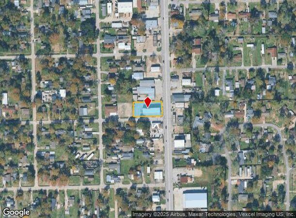  230 S Main St, Highlands, TX Parcel Map