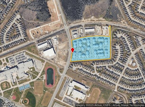  8212 Talley Rd, San Antonio, TX Parcel Map