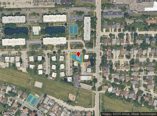  8007 W Foster Ln, Niles, IL Parcel Map