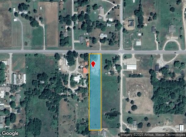  7480 E Highway 16, Beggs, OK Parcel Map