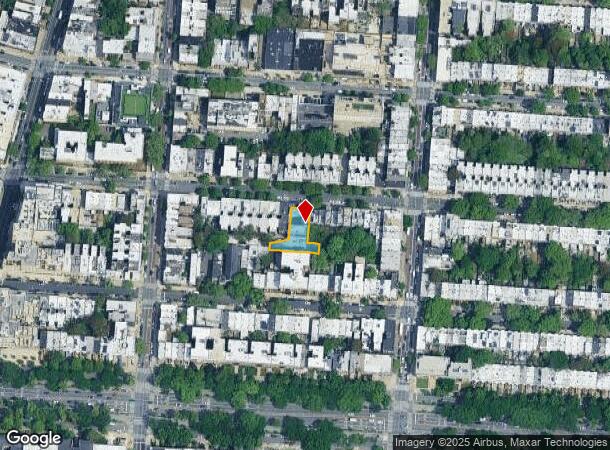 808 Saint Johns Pl, Brooklyn, NY Parcel Map
