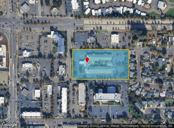 3443 Hutton St, Springfield, OR Parcel Map