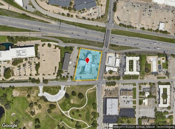  2700 Green Oaks Rd, Fort Worth, TX Parcel Map