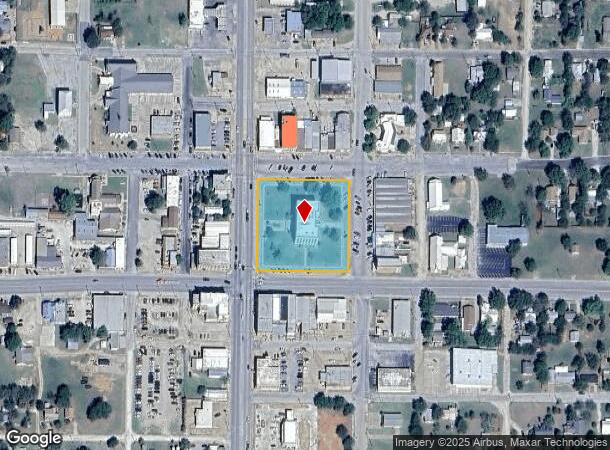 100 N Main St, Jacksboro, TX Parcel Map