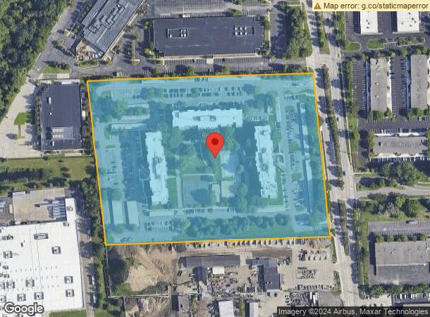  20855 Lahser Rd, Southfield, MI Parcel Map