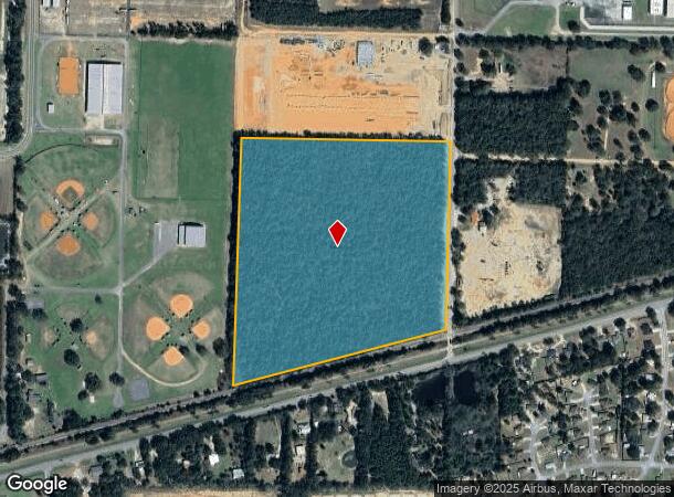 Jeff Ates Rd, Milton, FL Parcel Map