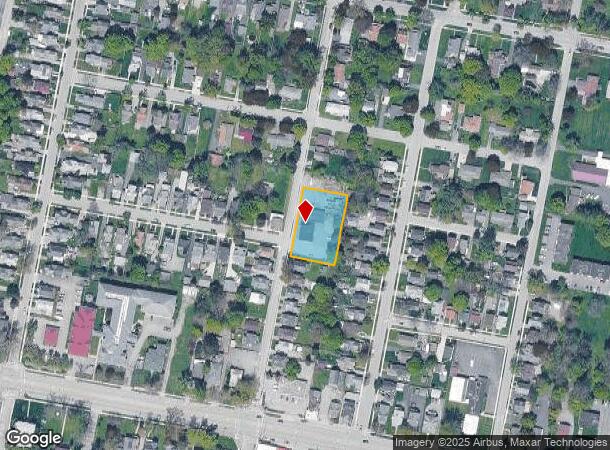  18 Elm St, Batavia, NY Parcel Map