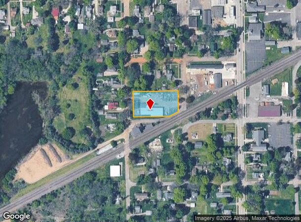 222 S Williams St, Bellevue, MI Parcel Map