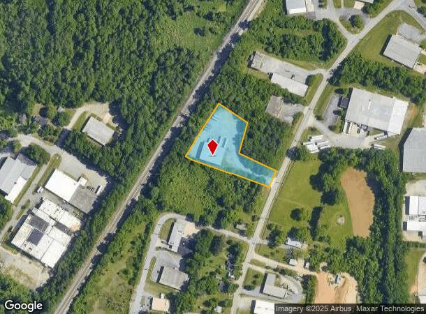  618 Old Thomasville Rd, High Point, NC Parcel Map