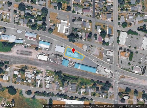 3018 Evergreen Way, Washougal, WA Parcel Map