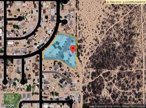  2807 S 12Th Ave, Safford, AZ Parcel Map