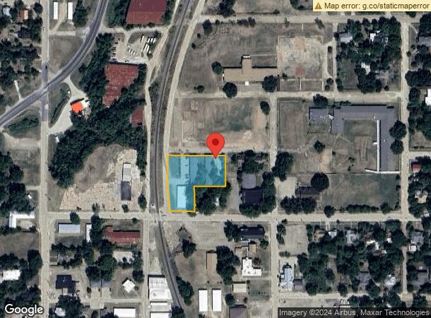  206 Green St, Marlin, TX Parcel Map