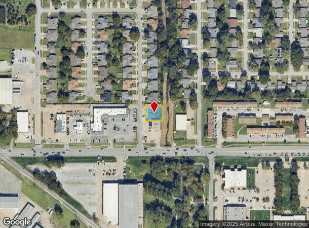 1021 N Narcissus Ave, Broken Arrow, OK Parcel Map