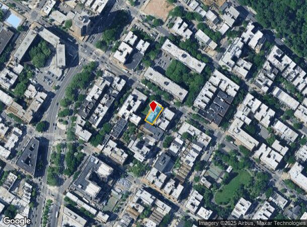 876 E 180Th St, Bronx, NY Parcel Map
