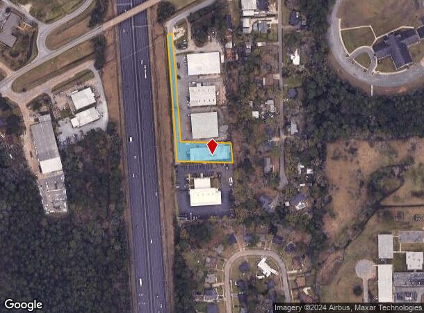  3351 Halls Mill Rd, Mobile, AL Parcel Map