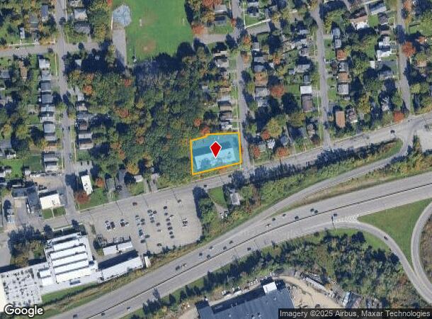 1847 Burnet Ave, Syracuse, NY Parcel Map