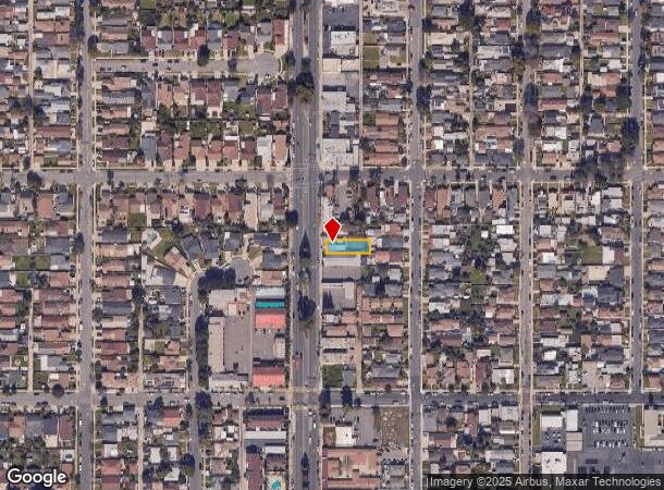  2366 Santa Fe Ave, Long Beach, CA Parcel Map