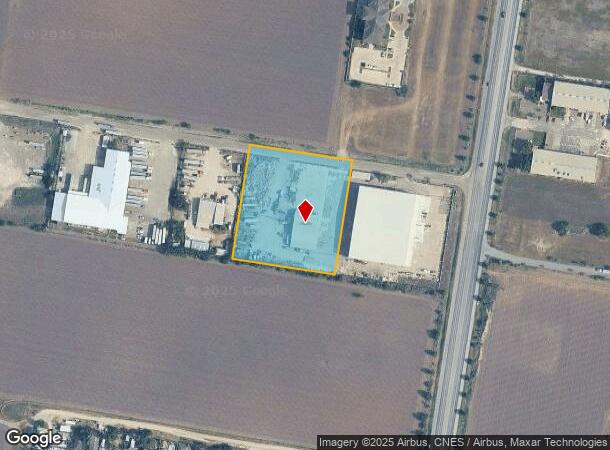  10Th St, Hidalgo, TX Parcel Map