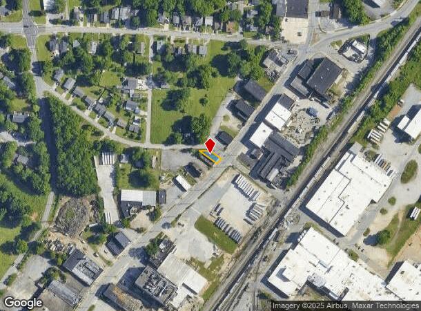  1600 W English Rd, High Point, NC Parcel Map