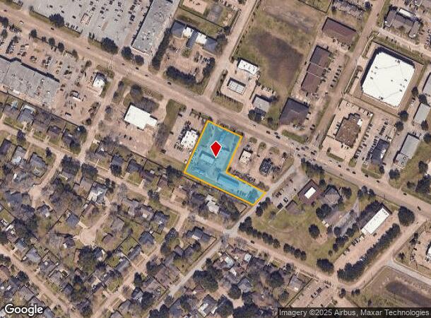 3018 Broadway St, Pearland, TX Parcel Map