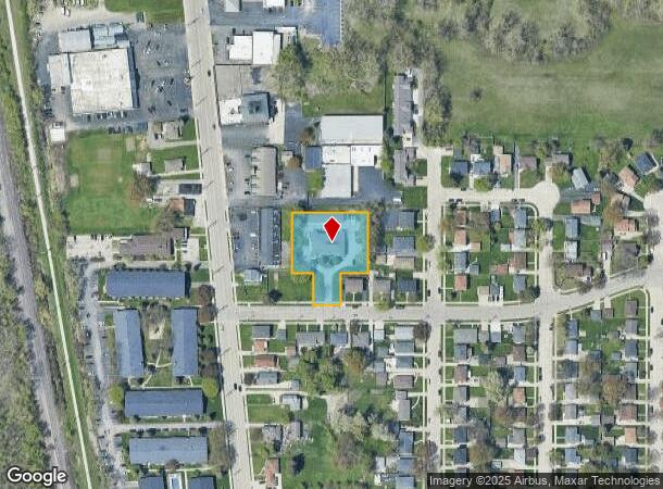 1624 Carlton Dr, Racine, WI Parcel Map