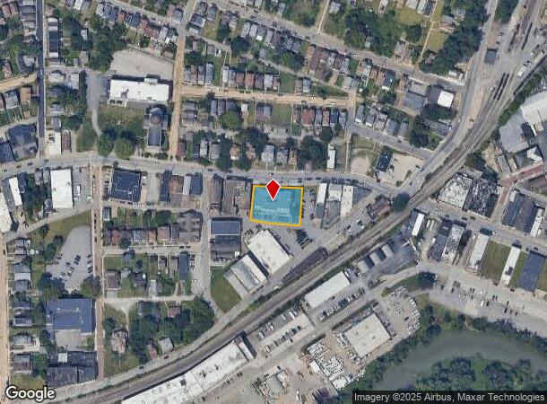  731 Chartiers Ave, Mc Kees Rocks, PA Parcel Map