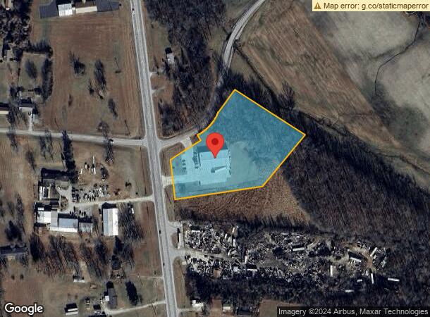  4216 Woodbury Hwy, Manchester, TN Parcel Map