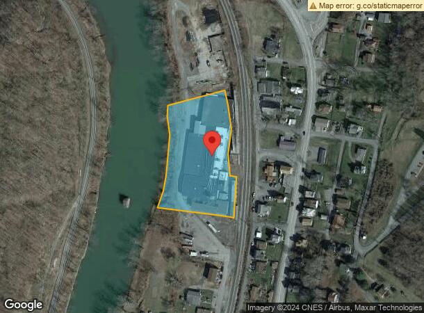  1200 Industrial St, Grafton, WV Parcel Map