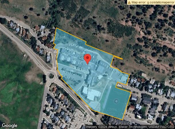  725 W Colorado Ave, Telluride, CO Parcel Map