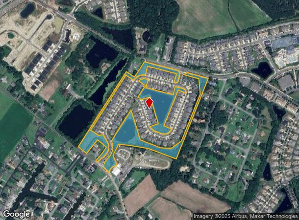  36100 Sand Cove Rd, Selbyville, DE Parcel Map