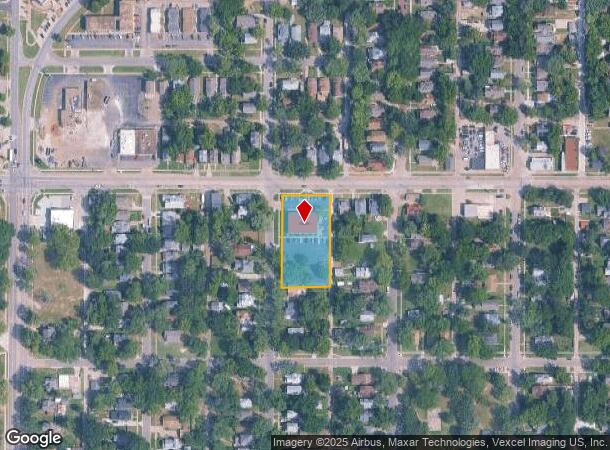  1221 Sw 17Th St, Topeka, KS Parcel Map